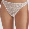 £30 And Under | Bridal & Honeymoon Lingerie>Else Acacia Thong Off White
