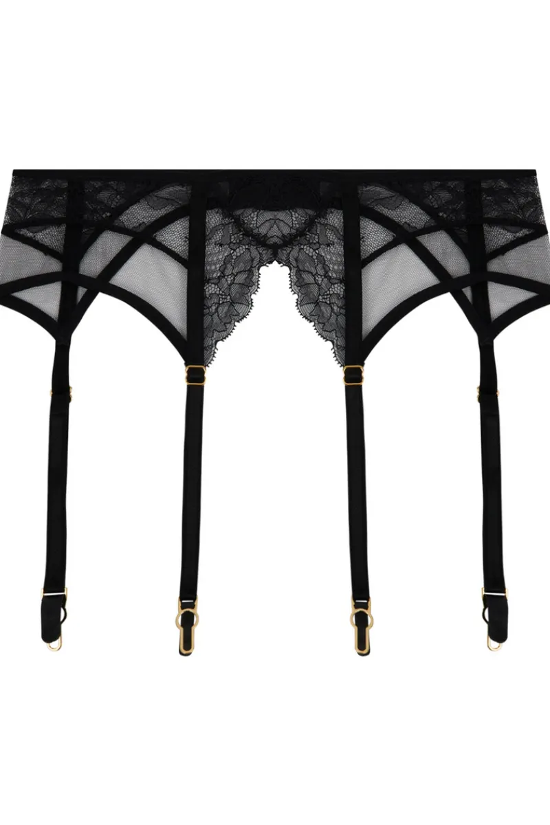 Sexy Lingerie | Luxury French Lingerie>Lise Charmel Adorable En Sexy Suspender Belt Black
