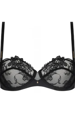 Luxury French Lingerie | Sexy Lingerie>Lise Charmel Adorable En Sexy Half Cup Bra Black