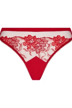 Red Lingerie | Sexy Lingerie>Lise Charmel Adorable En Sexy Red Italian Brief