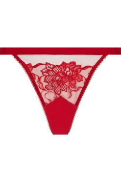 Red Lingerie | Sexy Lingerie>Lise Charmel Adorable En Sexy Red Mini Thong