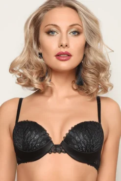 Push Up Bras | Underwired Bras>Prelude All About Eve Push Up Bra Black