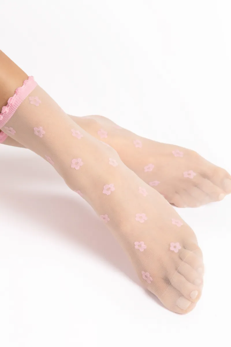 £30 And Under | Sheer Lingerie>FiORE April Socks 15 Denier