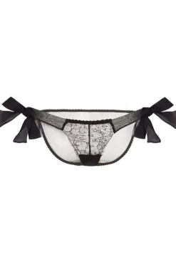 Briefs>Gilda u0026 Pearl Ava Tie Side Brief in Black