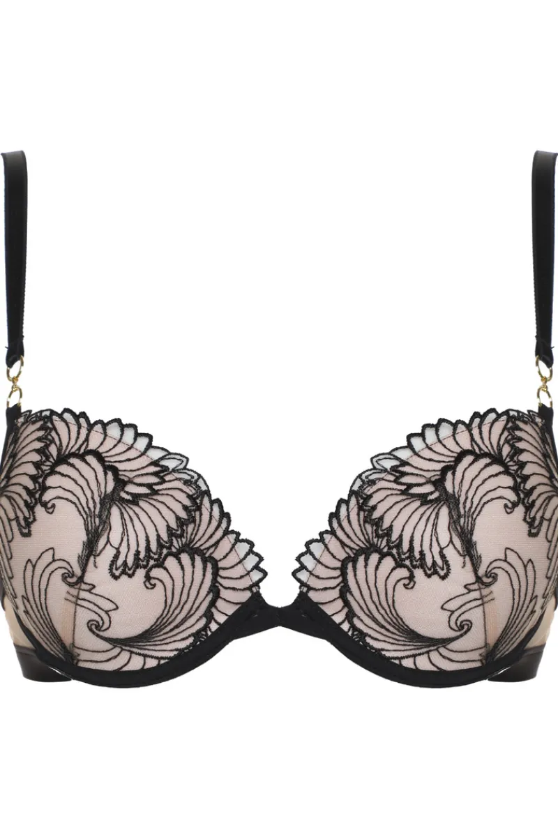 Push Up Bras | Underwired Bras>Jolidon Basic Instinct Push-Up Bra Black