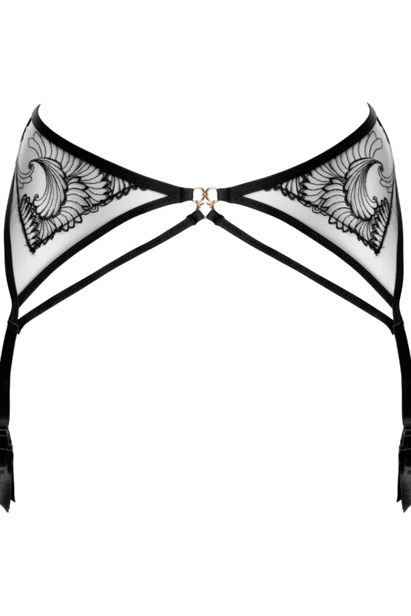 Sheer Lingerie | Suspender Belts>Jolidon Basic Instinct Suspender Black