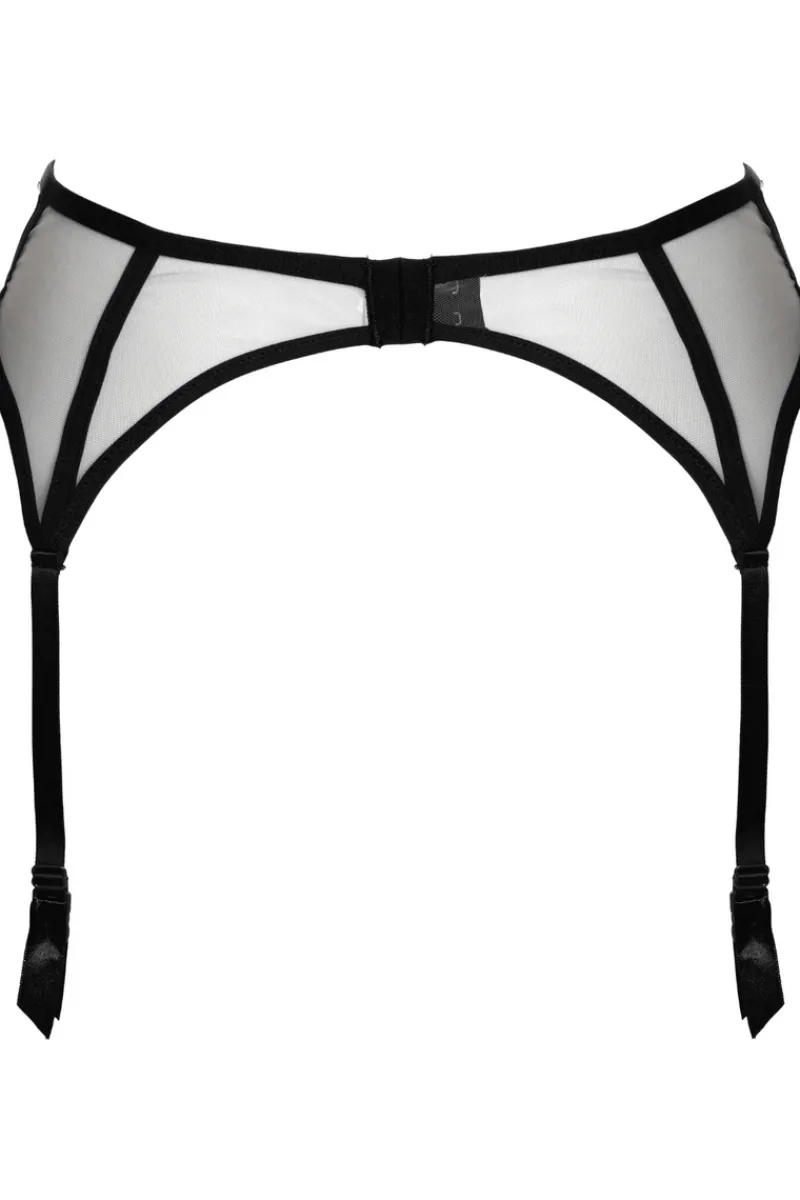 Sheer Lingerie | Suspender Belts>Jolidon Basic Instinct Suspender Black