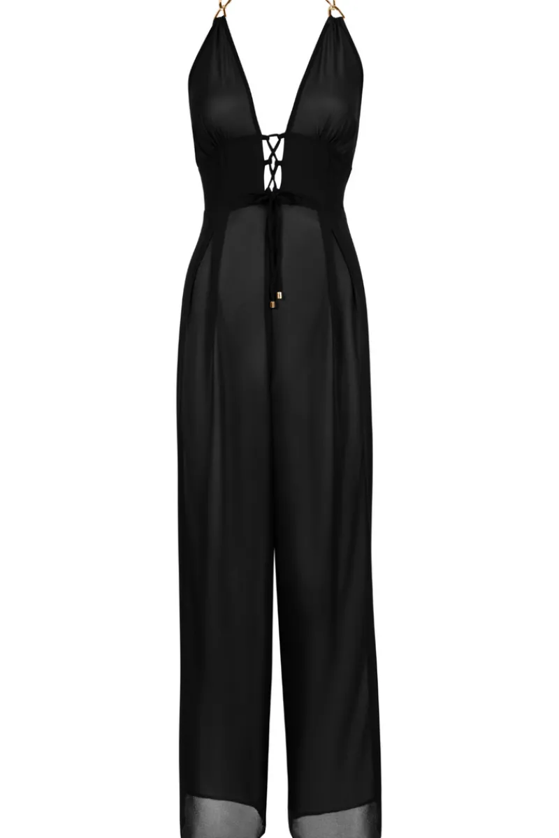 Beach & Resortwear | Sexy Lingerie>Aubade Beach Walk Jumpsuit Black
