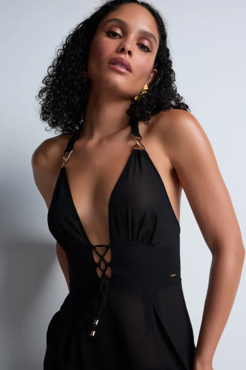 Beach & Resortwear | Sexy Lingerie>Aubade Beach Walk Jumpsuit Black
