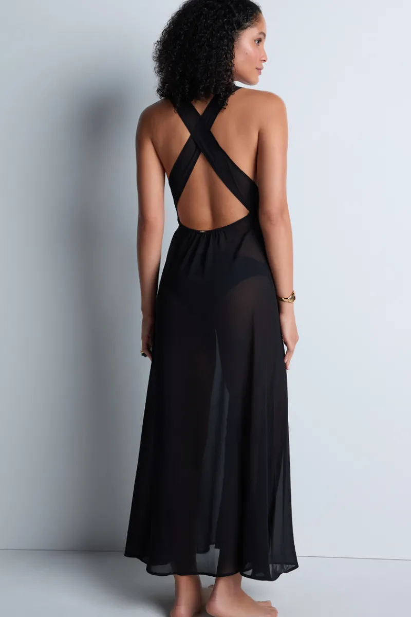 Beach & Resortwear | Sexy Lingerie>Aubade Beach Walk Maxi Dress Black
