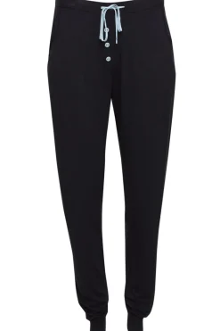 Pyjama Pants & Shorts | £30 And Under>Cyberjammies Beth Black Jersey Pants, Size UK 8