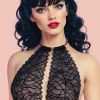 Sexy Lingerie | Halterneck Bras>Bracli Bettie Page Bralette Black