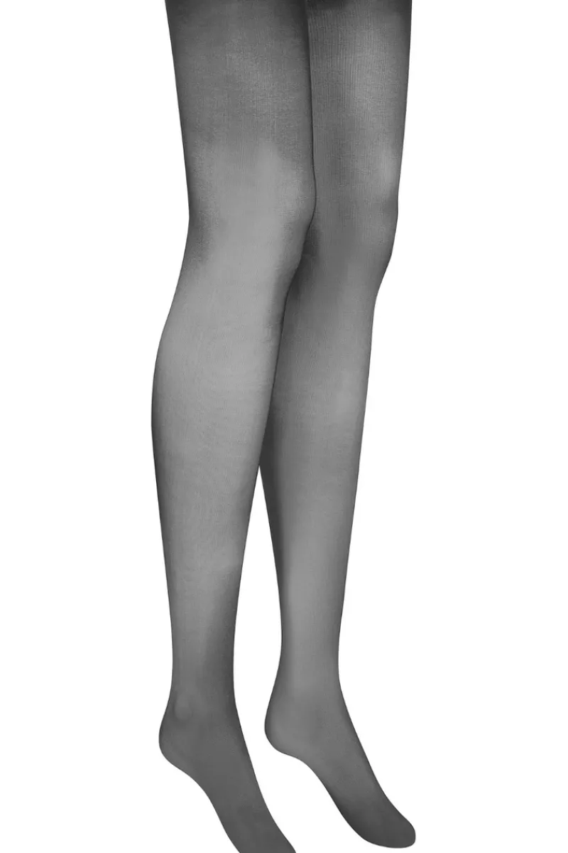 Seamed Stockings | Sheer Stockings>Maison Close Black Cut & Curled Gold Lurex Seam Stockings 20 Denier