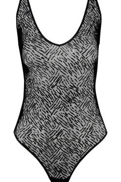 Sexy Lingerie | Luxury French Lingerie>Aubade Boîte à Désir L'Extase Bodysuit Black