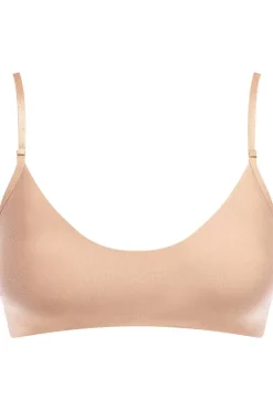 Wireless Bras>Commando Butter Bralette Beige