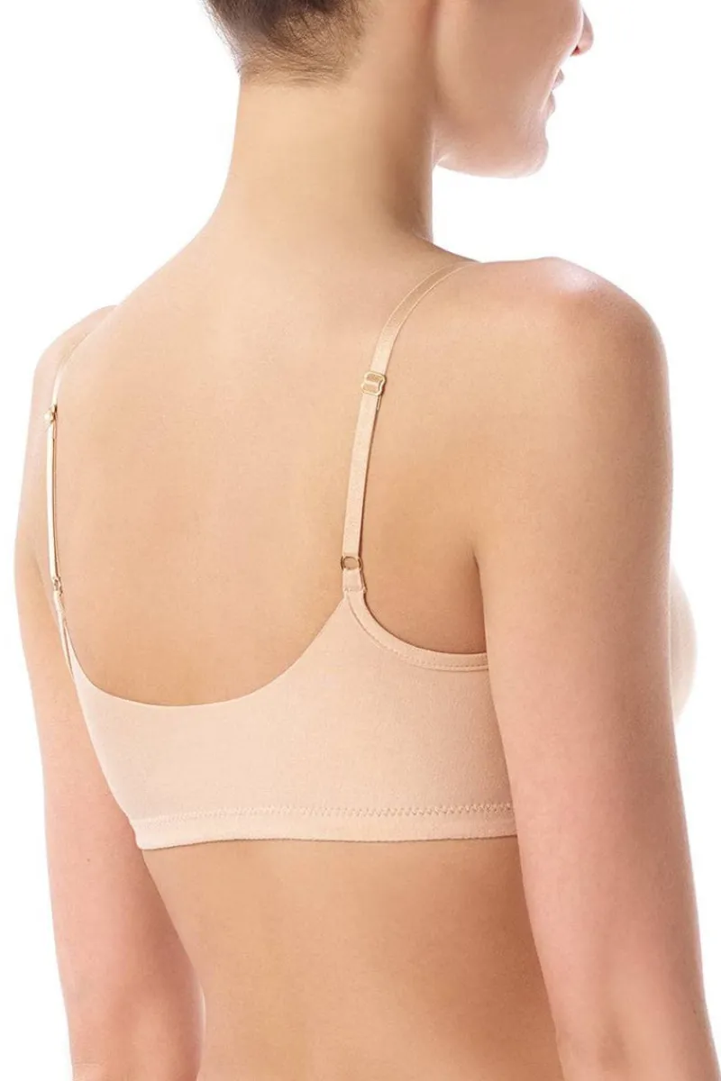 Wireless Bras>Commando Butter Bralette Beige