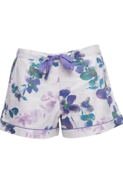 Pyjama Pants & Shorts | £30 And Under>Cyberjammies Camila Floral Print Shorts, Size UK 14 Multi