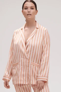Pyjama Tops | Mother's Day>Simone Pérèle Caprice Shirt PeachNights