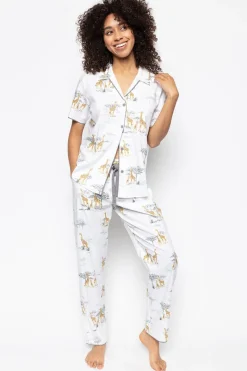 Pyjama Pants & Shorts | £30 And Under>Cyberjammies Carly Pyjama Pants, Size UK 10 Multi