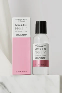 Pleasure | £30 And Under>MIXGLISS Cherry Blossom Silicone-Based Lubricant & Massage 50ml