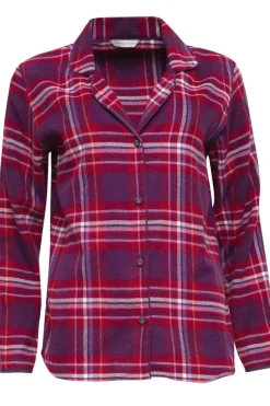 £30 And Under>Cyberjammies Clarissa Check Pyjama Top Multi