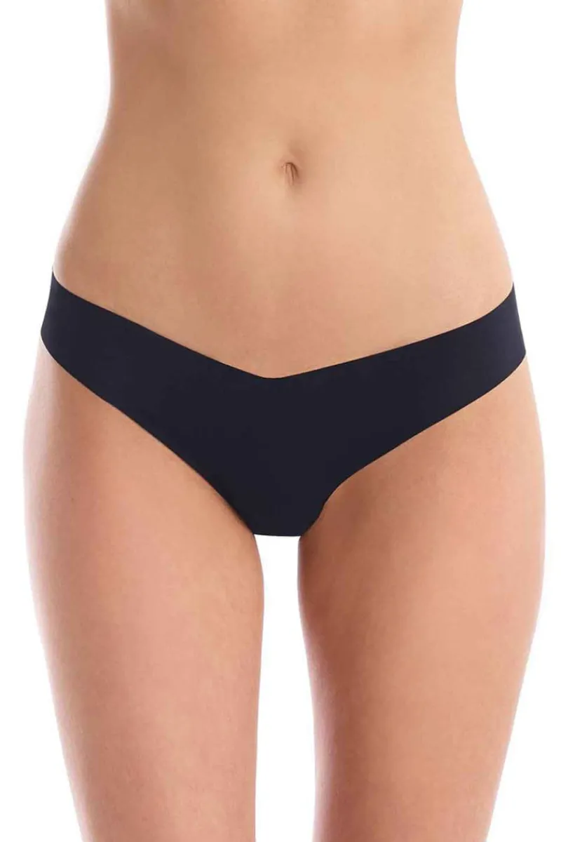 £30 And Under | Thongs & G-strings>Commando Classic Solid Thong Black