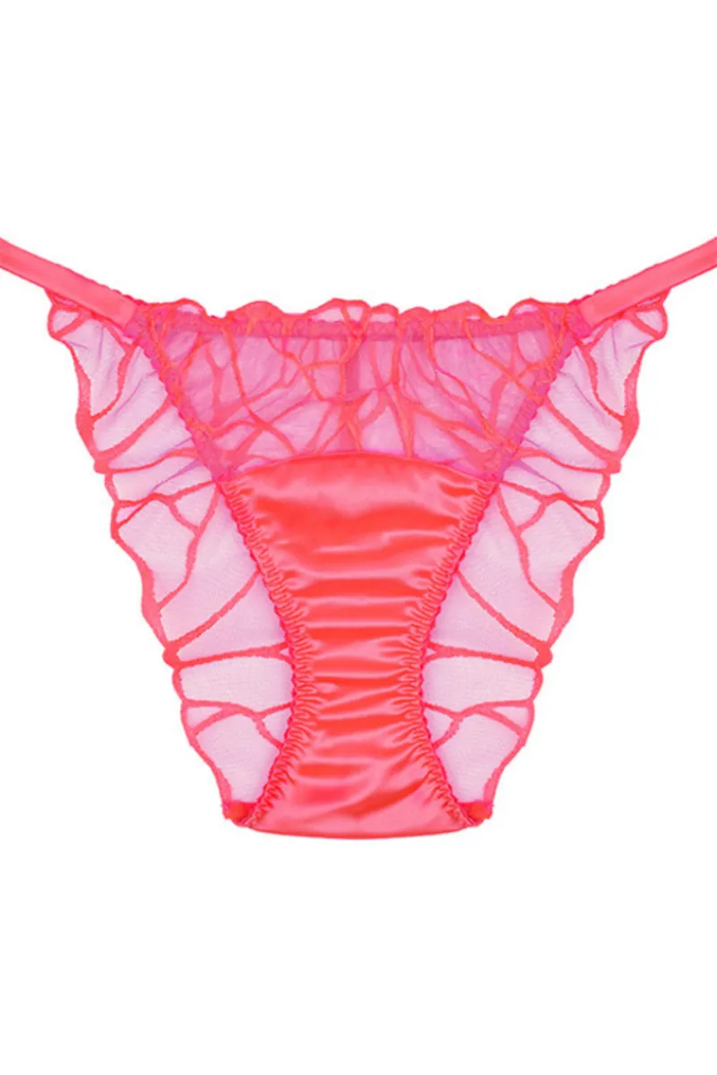 Briefs>Fleur of England Cleo Brief BrightCoral
