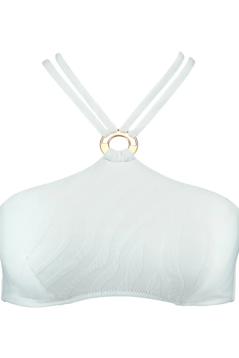 Sexy Lingerie | Luxury French Lingerie>Aubade Coconut Sand Bikini Top Monoï