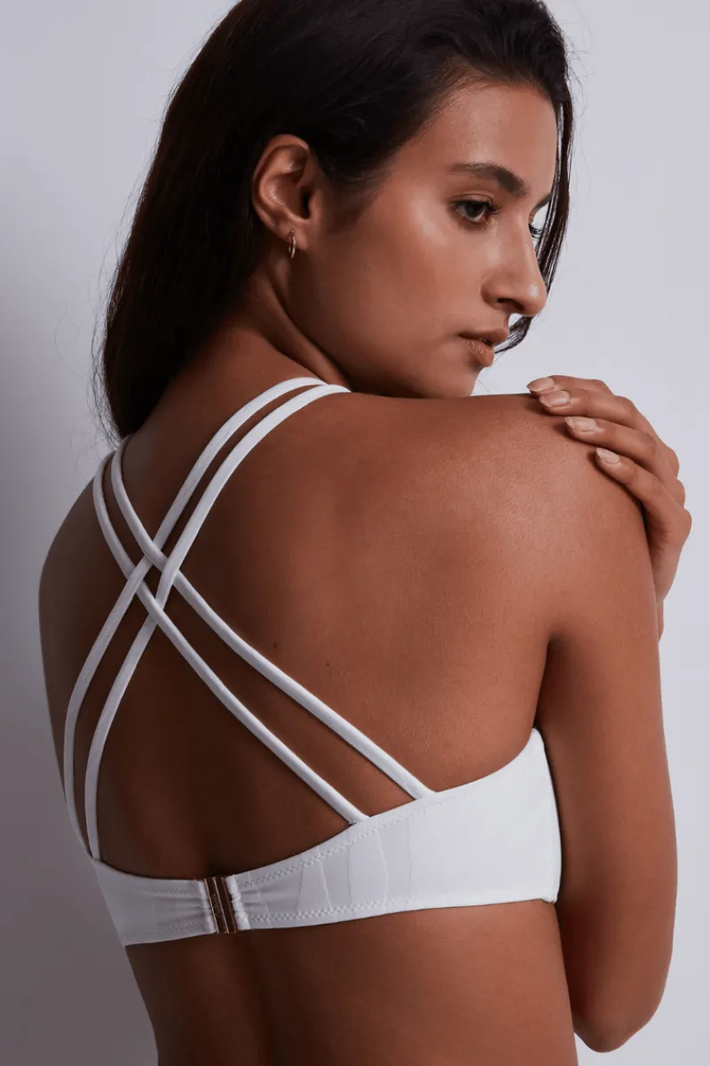 Sexy Lingerie | Luxury French Lingerie>Aubade Coconut Sand Bikini Top Monoï