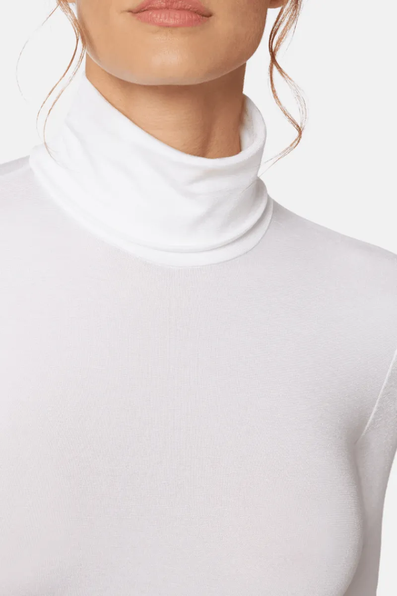 Bodysuits & Playsuits>Wolford Colorado Turtleneck Long Sleeve Thong Body