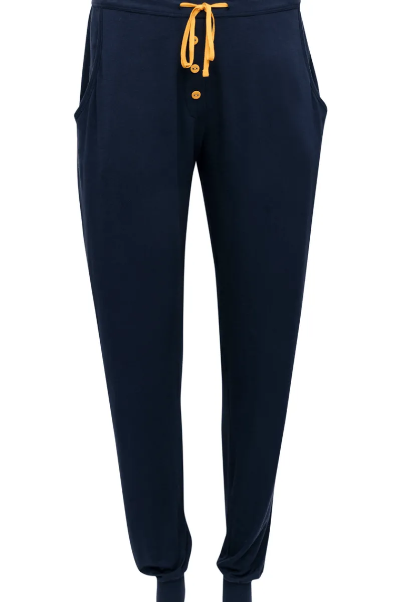 Pyjama Pants & Shorts | £30 And Under>Cyberjammies Cosmo Navy Jersey Pants
