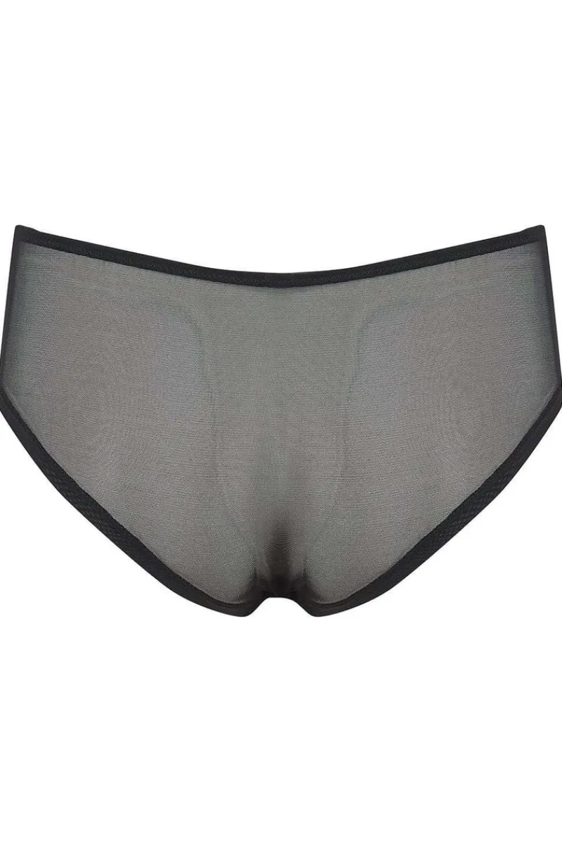 £30 And Under | Shorties>Inamorata London Dahlia Shorty, Size XS (UK 6-8) Black
