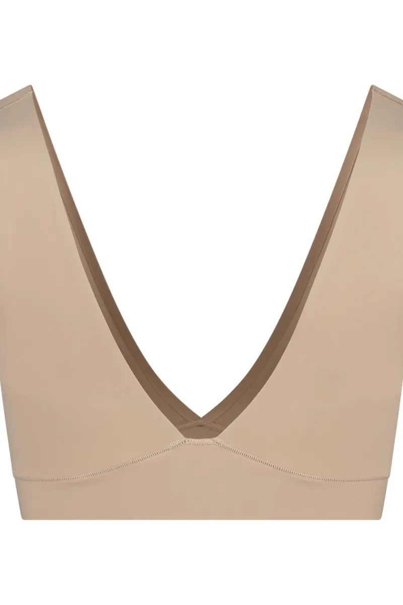 Bridal & Honeymoon Lingerie | Bra Solutions & Accessories>Bye Bra Deep Plunge Bra in Beige
