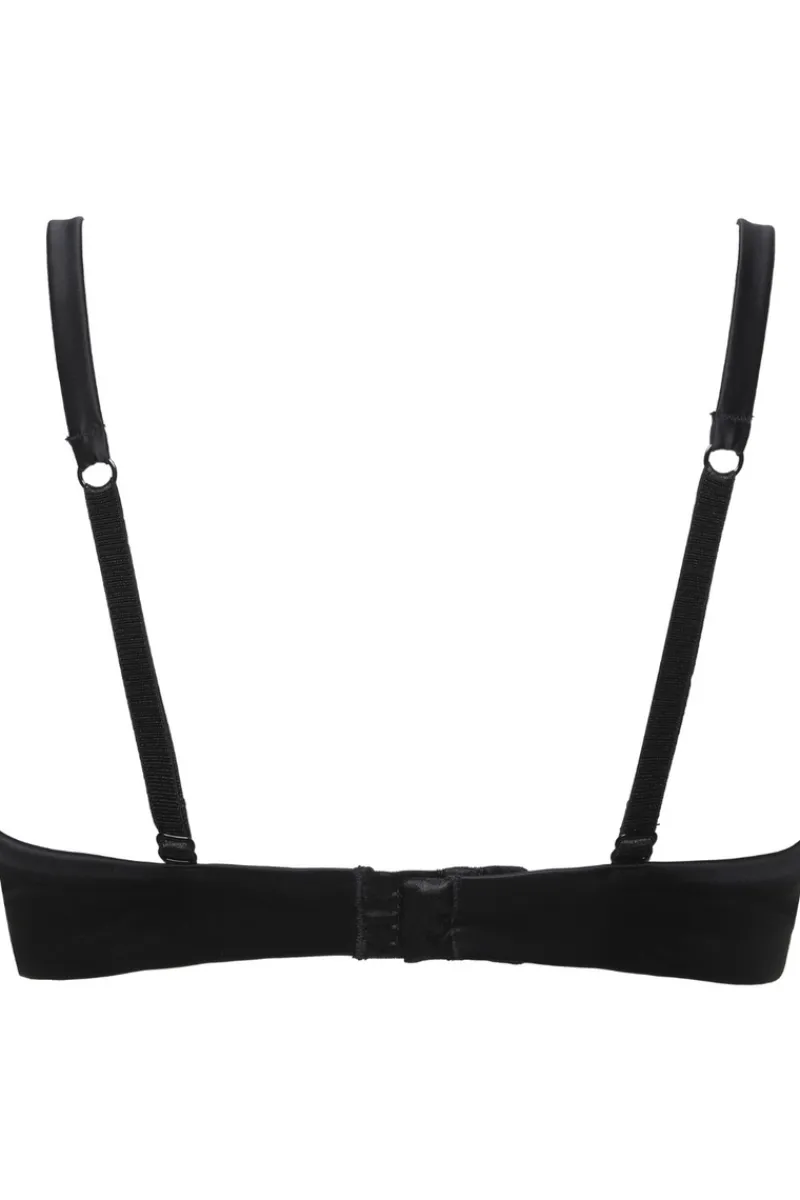 Sheer Lingerie | Underwired Bras>Prelude Delicate Nymph Padded Bra Black/Green