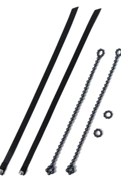 Sexy Lingerie | Pearl Knickers & Thongs>Bracli Destinos Dark Jewel Set Black