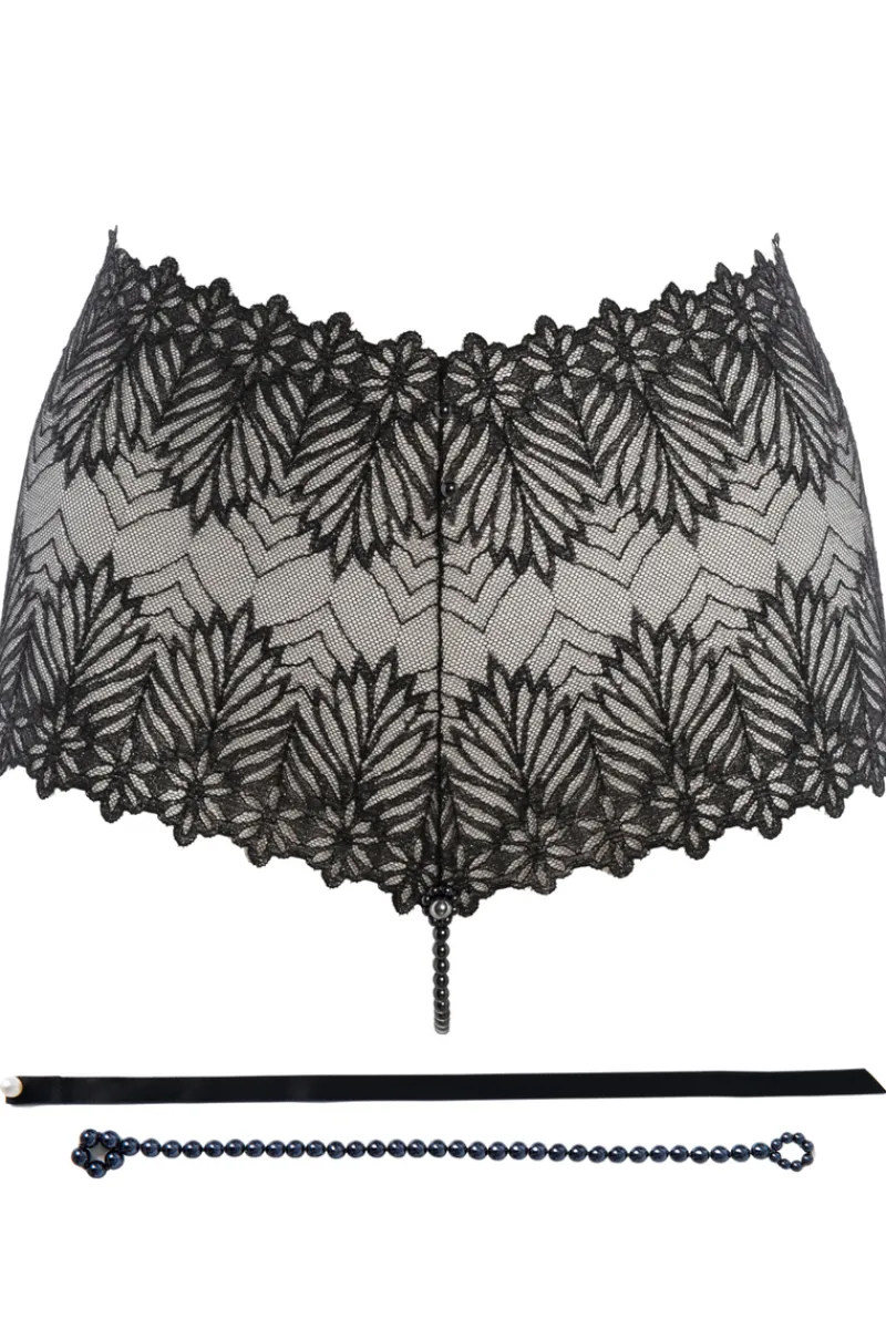 Sexy Lingerie | Pearl Knickers & Thongs>Bracli Destinos Dark Panty Black