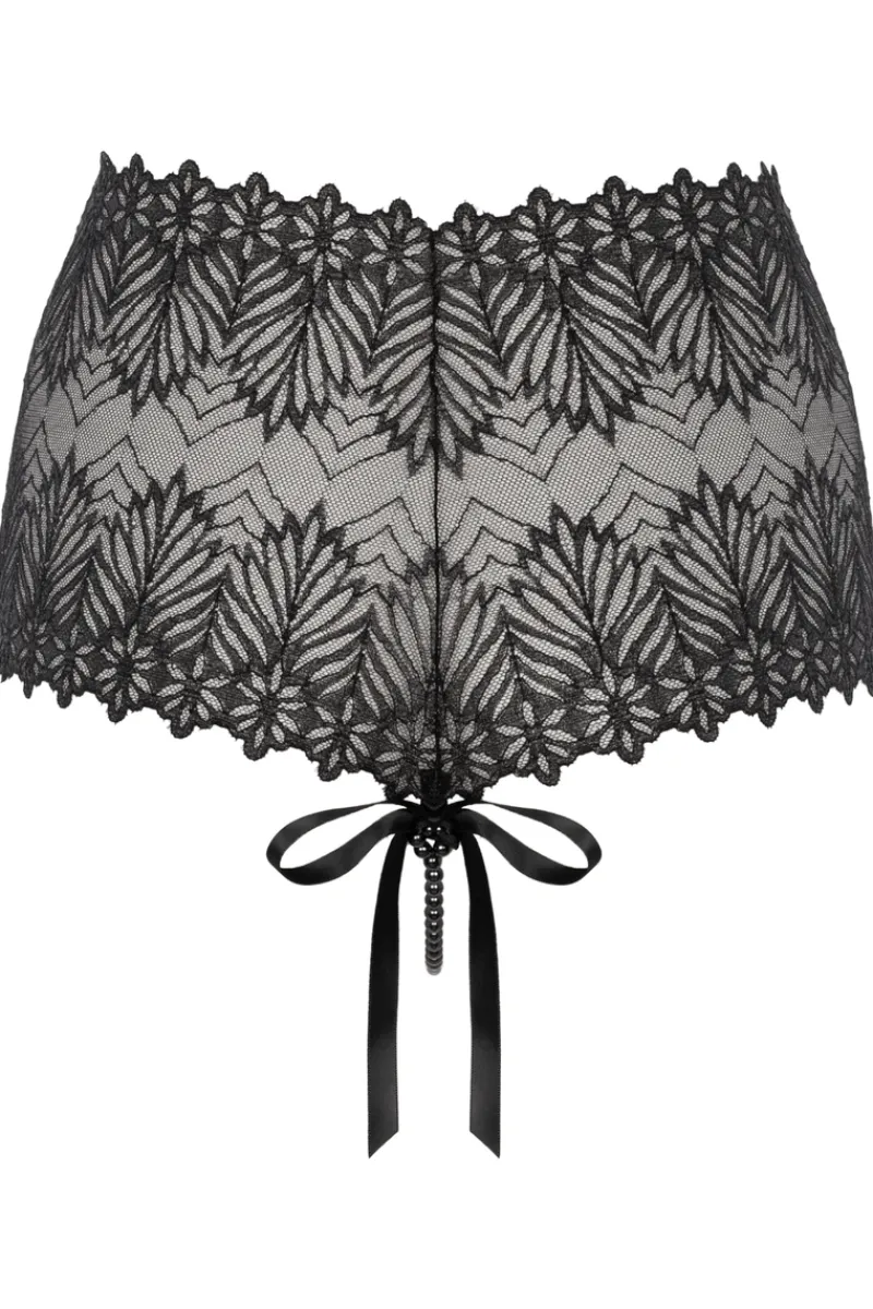 Sexy Lingerie | Pearl Knickers & Thongs>Bracli Destinos Dark Panty Black