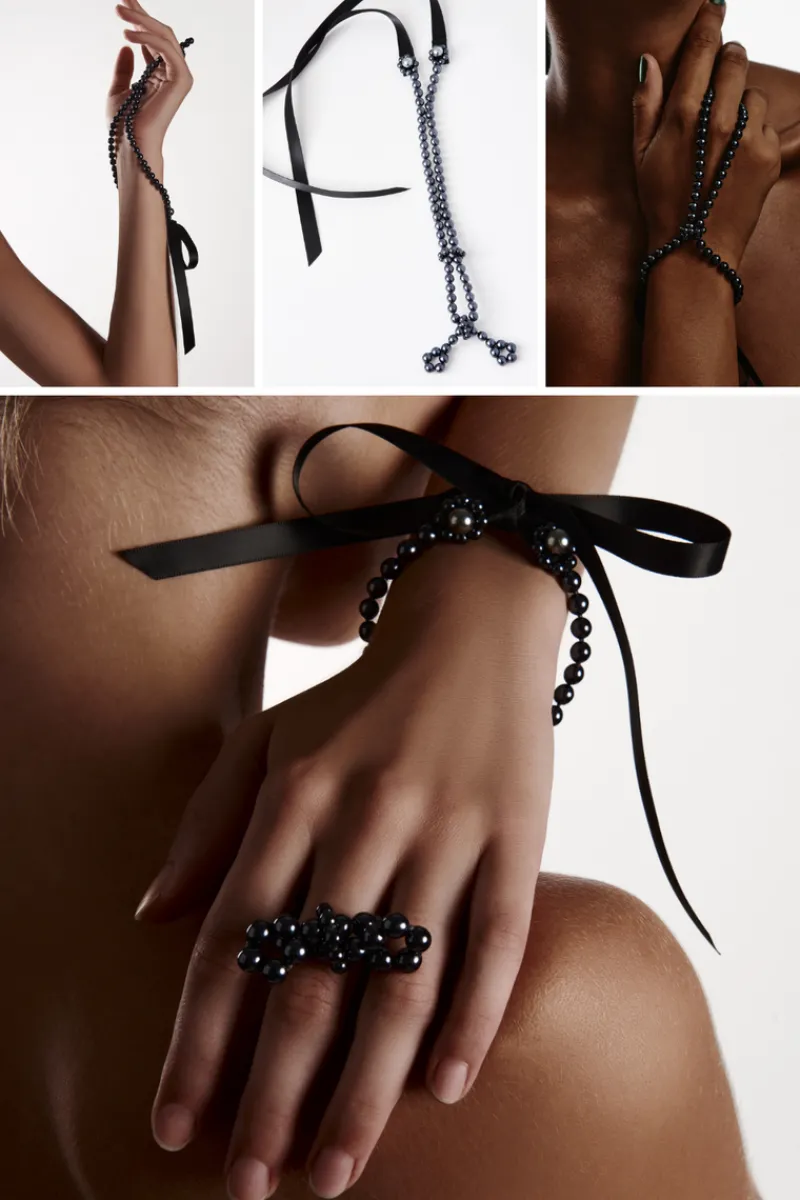 Sexy Lingerie | Pearl Knickers & Thongs>Bracli Destinos Dark Panty Black