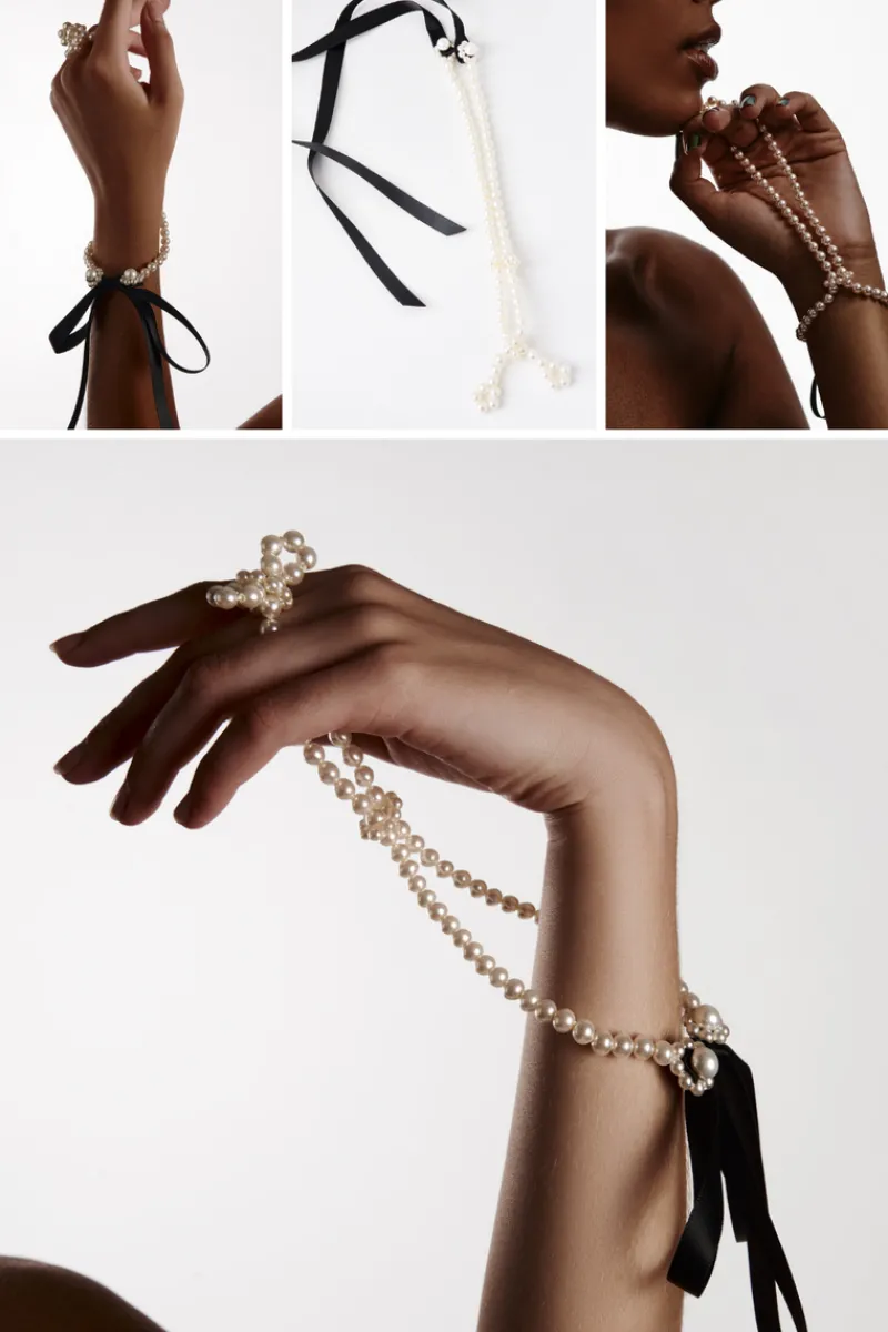 Sexy Lingerie | Pearl Knickers & Thongs>Bracli Destinos G-String Black