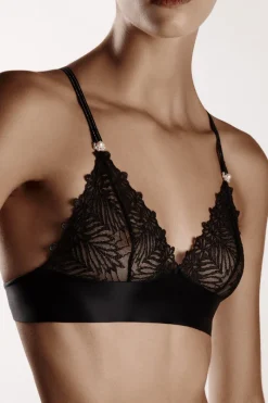 Sexy Lingerie | Halterneck Bras>Bracli Destinos Triangle Bra Black