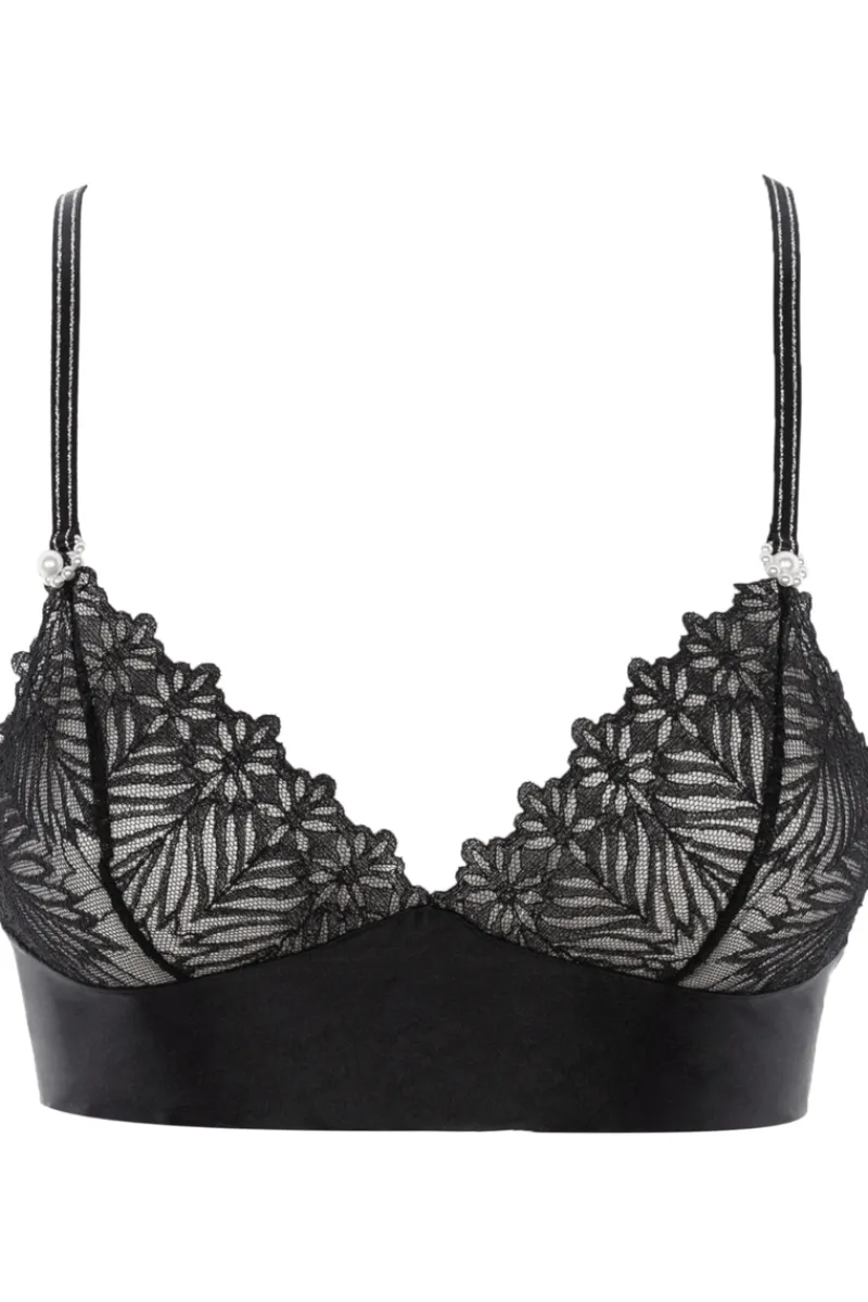 Sexy Lingerie | Halterneck Bras>Bracli Destinos Triangle Bra Black