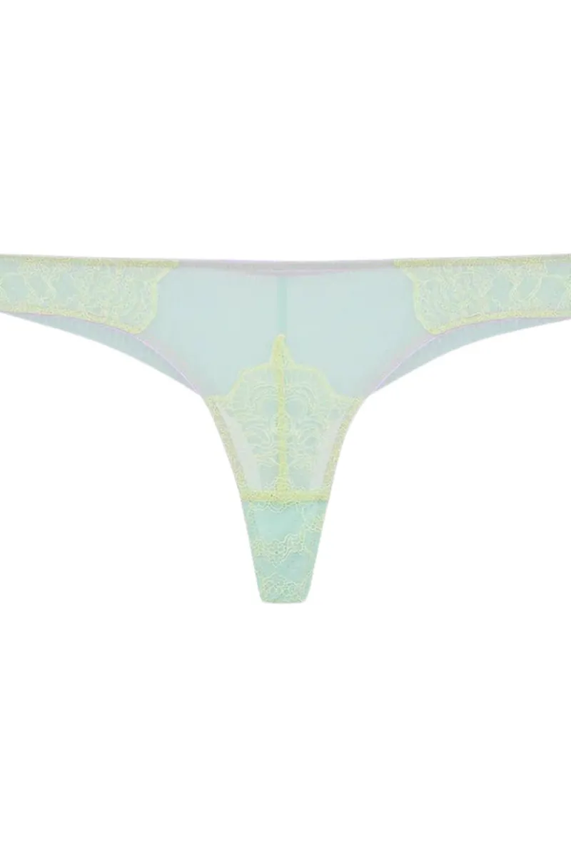£30 And Under | Briefs>Dora Larsen Devon Lace Knicker Lime