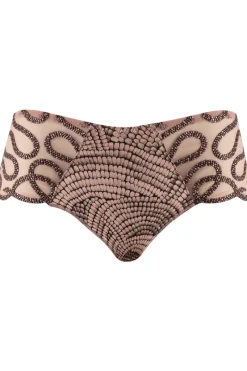 Luxury French Lingerie | Shorties>Louisa Bracq Divine Shorty Santal