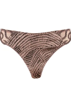 Luxury French Lingerie | Tangas>Louisa Bracq Divine Tanga Santal