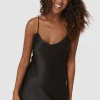 Silk Nightwear | Nighties, Babydolls & Chemises>Simone Pérèle Dream Silk Nightdress Black