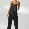 Silk Nightwear | Pyjama Pants & Shorts>Simone Pérèle Dream Silk Pants Black
