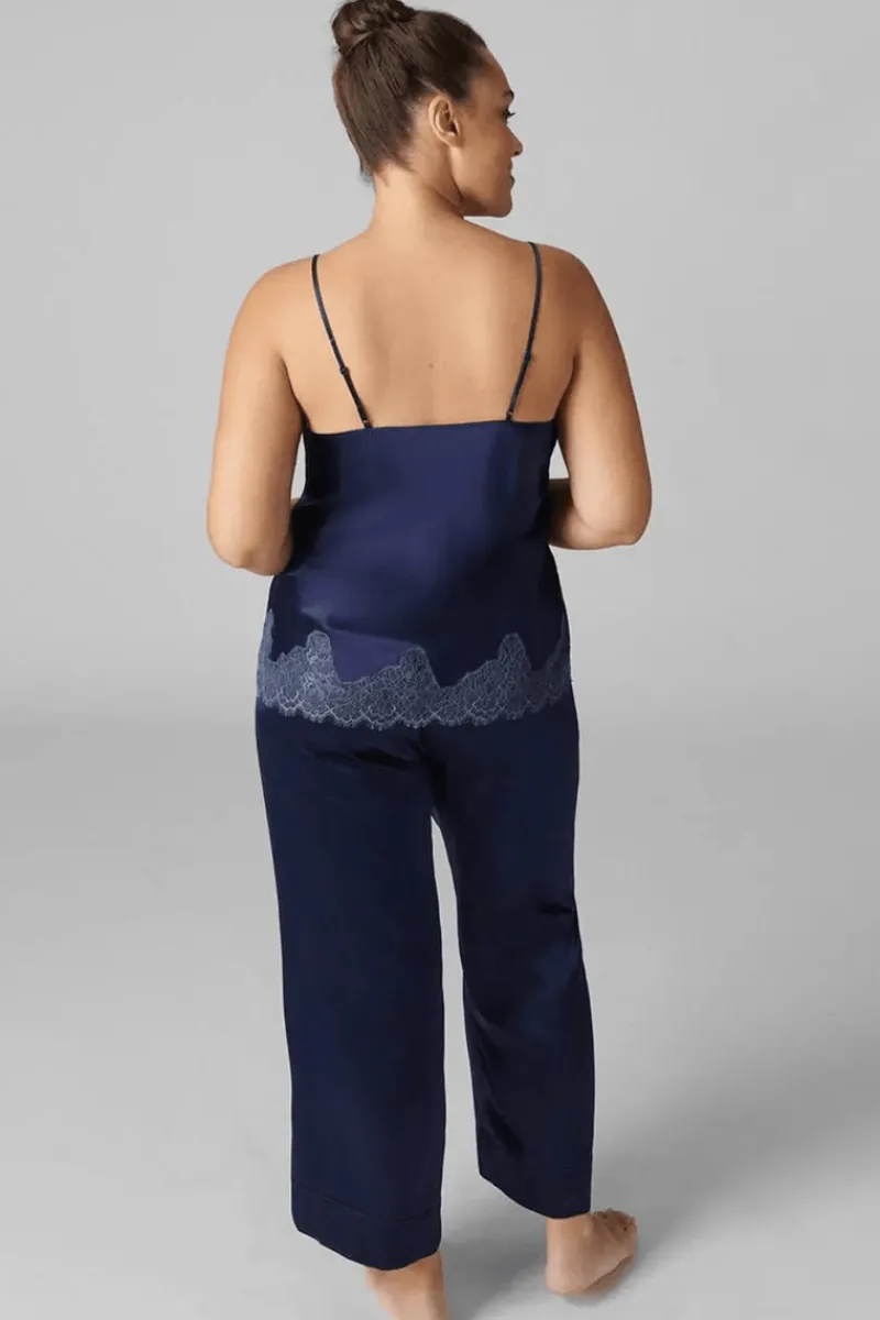 Silk Nightwear | Pyjama Pants & Shorts>Simone Pérèle Dream Silk Pants Midnight