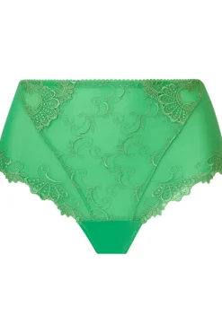 Sexy Lingerie | Luxury French Lingerie>Lise Charmel Dressing Floral High Waist Brief DressingEmeraude