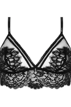 Sexy Lingerie | Luxury French Lingerie>Lise Charmel Désirs de Venise Non-Wired Triangle Bra Black