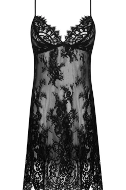 Nighties, Babydolls & Chemises | Sexy Lingerie>Lise Charmel Désirs de Venise Sexy Nightie Black